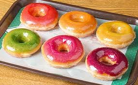 These Krispy Kreme Doughnuts In South Korea Are Shining Shimmering Splendid Donut Glaze Donut Flavors Krispy Kreme