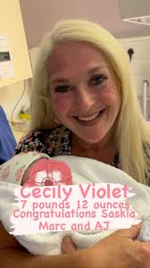 Cecily Violet born to Saskia and Marc last night. My fourth grand baby.  @marcandsaskia grandpa @bigbenofoedu auntie @allegrabenitah #mazeltov  #congratulations #baby #babygirl #grateful