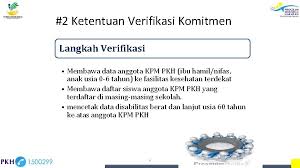 Modèle lettre de candidature : Verifikasi Komitmen Program Keluarga Harapan Verifikasiverifikasi Vrifikasi N