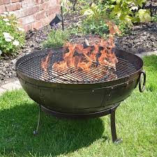 Cast iron fire pit with grill uk. Kadai Fire Bowl Kadai Fire Pit Original Recycled Kadai Firebowl Indian Fire Bowl