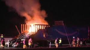 An amazon delivery driver loads a van outside of a distribution facility on 2 february 2021 in hawthorne, california. Deadly Rear End Crash Catches Amazon Truck On Fire Shuts Down Sh 71 Near Montopolis Kxan Austin