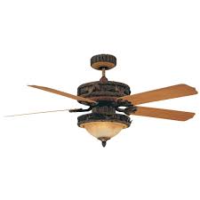 Outdoor ceiling fan with lights. Concord Fans 52 Ponderosa Old World Leather Outdoor Ceiling Fan With Faucetlist Com