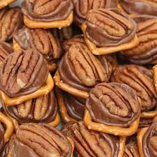 Rolo Turtles Recipe Just A Pinch Recipes Recipes Snack Mix Easy Treats To Make