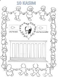 10 Kasim Boyama Png 441 590 Ogretmenlere Hediyeler Boyama Sayfalari Boyama Sayfalari Mandala