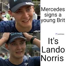 The duality of George Russell : r/formuladank