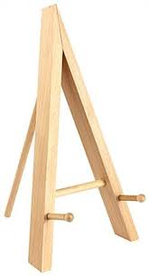 Wood Tabletop Easel Standard Tripod Design 5 25 X 9 375 Natural Tabletop Easel Natural Wood Table Diy Easel