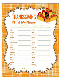 Check spelling or type a new query. Thanksgiving Finish My Phrase Printable Thanksgiving Party Etsy In 2021 Thanksgiving Words Thanksgiving Family Games Thanksgiving Games