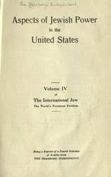The international jew is a four volume set of booklets or pamphlets published and distributed in the early 1920s by henry ford. File The International Jew Volume 4 Djvu Wikimedia Commons