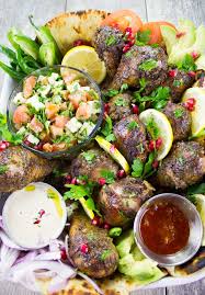 Dig into this chicken shawarma platter: Chicken Shawarma Platter With Tahini Sauce Two Purple Figs
