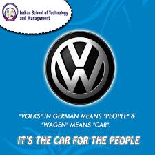 Volkswagen Keeps Its Logo Very Simple But Heartwarming As Well The V And The W Can Easily Be Seen Volks In German Mean People Volkswagen