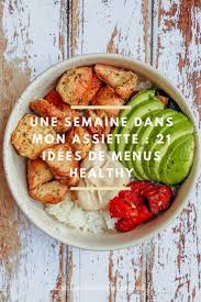 21 Idees De Repas Equilibres Lucile In Wonderland Manger Sainement Recette Repas Equilibre Idee Repas Sain
