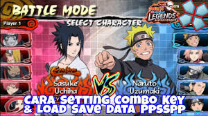 Battle Mode Naruto Shippuden Legends Akatsuki Rising Shortcut Combo Key Load Data Ppsspp Youtube