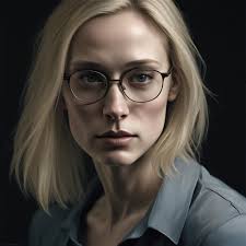 Intellectual beauty with no makeup