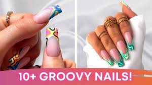 The summer of clashing nail art continues. 10 Groovy Nail Art Designs Kylie Jenner Nails 2021 New Nails Art 2021 Tiktok Nails Youtube