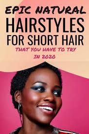 Because their hair naturally curly and giving shape or its care more difficult thing so that i will show you 4 different natural hairstyles for short hair. 25 Amazing Styles For Short Natural Hair You Can Rock In 2021