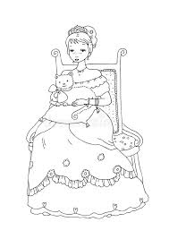 That's great news because we have a ton of princess coloring pages for you to print. Princess Coloring Page Stock Illustration Illustration Of Activity 8801965