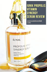 Iunik Propolis Vitamin Synergy Serum Review Propolis Serum Vitamins