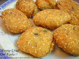 Moong Urad Dal Vada Recipe With Step By Step Photos Learn How To Make Moong Urad Dal Vadas At Home The Term Vadas A Indian Food Recipes Recipes Food Recipies