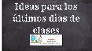 Los trabajos en papel hechos en la clase de 4 años. Ideas De Actividades Para Los Ultimos Dias De Clase Aula Pt