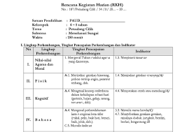 Apabila anda membutuhkan file rppm paud tema alam semesta di semester 2 tahun pelajaran 218/2019 bisa diambil di artikel ini yang sudah kami simpan di google drive. Rkh Tema Petualang Cilik Sub Tema Menelusuri Sungai Administrasi Paud