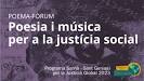 Poema-fórum: poesía y música para la justicia social | Acció ...