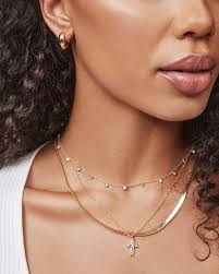 Elisa Pendant Kendra Scott Layer Necklace Cross Necklace Layering Set