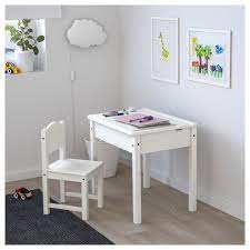 sundvik pisaci stol biela 60x45 cm ikea ikea kinderschreibtisch schreibtisch weiss schreibtischideen