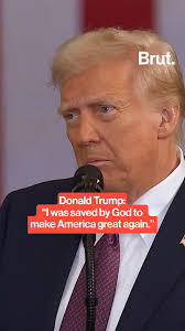 Donald Trump: “I was saved by God to make America great again.”  #donaldtrump #inaugurationday #maga