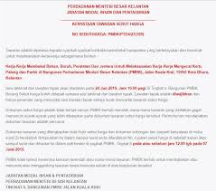 Lot 447 bersebelah pejabat tabung haji, jalan besar, 16300 bachok. Kerja Kerja Membekal Perbadanan Menteri Besar Kelantan Facebook