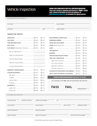 A report is valid for 24 hours. Vehicle Safety Inspection Form Hse Images Videos Gallery