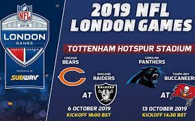Nfl:super bowl_ ne patriots vs las rams |2019. Cuando Y Donde Seran Los Juegos De Nfl En Londres 2019 Mediotiempo