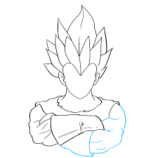Goku drawings pencil pic 23 drawing and coloring for kids from dragon ball z drawing easy How To Draw Vegeta From Dragon Ball Really Easy Drawing Tutorial