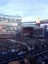 Gillette Stadium Section 132 Row 29 Seat 20 One