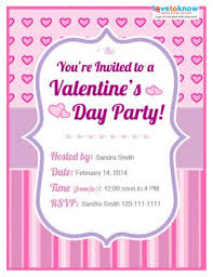 Check fully customizable lovely designs of valentine's day freepik and flaticon invitations and posters. Valentine S Day Party Invitation Templates And Ideas Lovetoknow