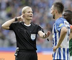 Steinhaus, 39, is the first woman to have. Bibiana Steinhaus Becomes First Female Bundesliga Referee Daily Mail Online