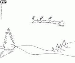 Ausmalbilder Weihnachten Schlitten Malvorlagen