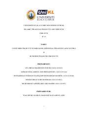Maybe you would like to learn more about one of these? Rhb Bank Pdf Universiti Kuala Lumpur Business School Islamic Financial Products And Services Ebb 20503 If 10 Topic Consumer Products In Rhb Course Hero