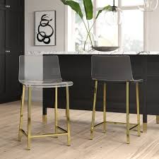 Pin By Nix M On Haven House In 2020 Bar Stools Counter Stools Acrylic Counter Stools