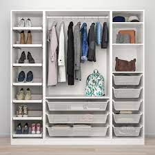 Mit dem kostenlosen ikea pax planer designen sie ihren neuen ikea kleiderschrank am computer. Pax Reinsvoll Schrankkombination Weiss Graubeige Ikea Osterreich Pax Schuhschrank Ikea Pax Ikea
