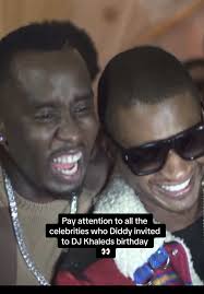 Diddy Wishing Happy Birthday to Dj Khalid