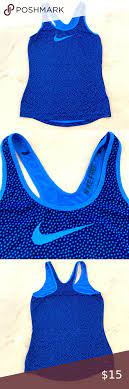 Nike Pro Dri Fit Size Medium Athletic Tank In 2020 Nike Running Shirt Running Shirts Running Hoodie