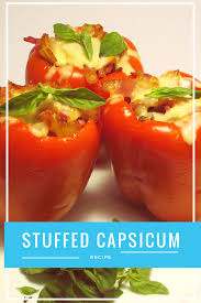 99 Red Stuffed Capsicums Via Fatforweightlos Capsicum Recipes Low Carb Meats Low Carb Keto Recipes