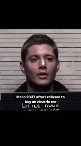 Me in 2037 After I Refused to Buy An Electric Car