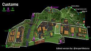 Escape from tarkov's customs map is a popular choice in battlestate games' fps sim. New 1 17 Customs Map Keys And Exits Escapefromtarkov