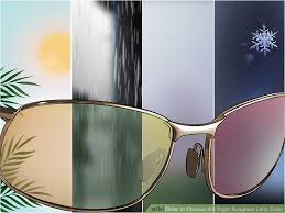 3 Ways To Choose The Right Sunglass Lens Color Wikihow