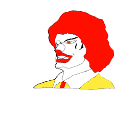 Ronald McDonald version anime fox - Illustrations ART street