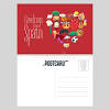 Get a clean sheet of paper and cut a hole in it the same size as the card. 3