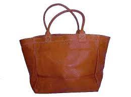 Cabas Cuir Souple Naturel Femme Monpartenaire M Paul Marius Espritcuir