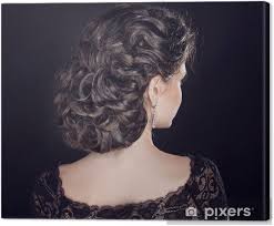 ▷ 1001 + schöne frisuren für mädchen zum nachstylen. Leinwandbild Haar Wellige Frisur Schones Brunette Madchen Locken Pixers Wir Leben Um Zu Verandern