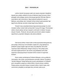 Setelah lebih kurang lima bulan menjalani latihan industri, pelbagai ilmu serta pengalaman dapat dipelajari oleh saya dalam masa yang mengizinkan di perpustakaan raja. Contoh Kesimpulan Laporan Latihan Industri Garis Panduan Penulisan Laporan Latihan Industri Setelah Saya Melakukan Prakerin Praktik Kerja Industri Di Pt Tunas Toyota Ridean Tbk Robetino